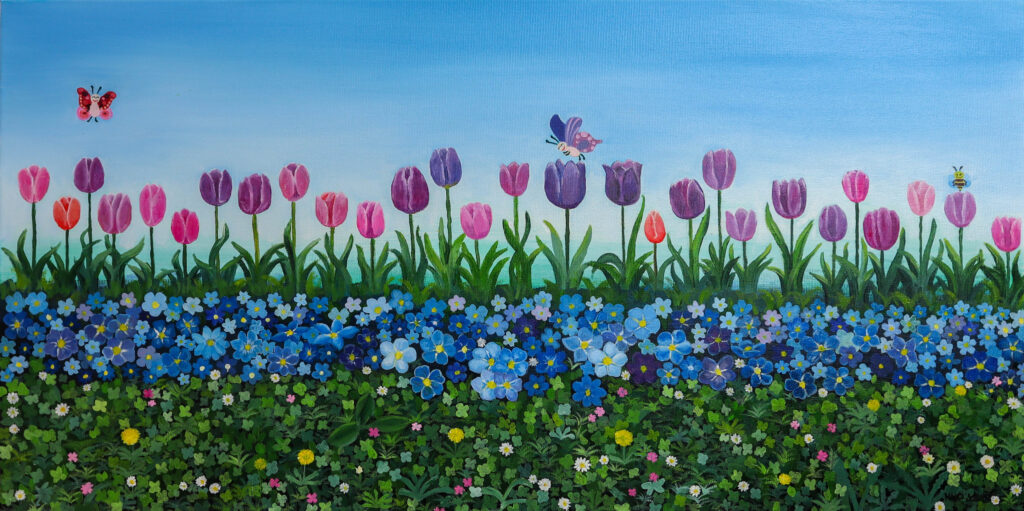 Paintings - Les Fleurs